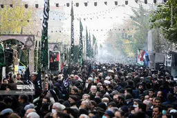 تصاویر تشییع پیکر ۲۰۰ شهید گمنام در تهران