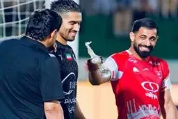 خنده کنعانی زیر پوست  جنجالی تر ین لحظه دربی