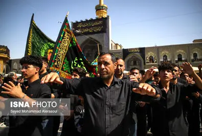 عزاداری ۲۸ صفر در حرم امام رضا (ع)