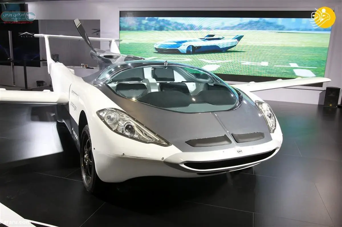 تصاویر پرواز اولین اتومبیل پرنده دنیا