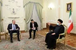 عکس| احترام به رئیسی به سبک لاوروف و سفیر پرحاشیه!