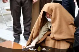 تصاویر خاص از اندوه حضرت آیت الله جوادی املی 