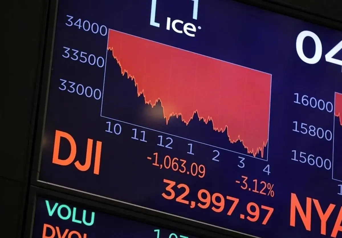 بازار سهام آمریکا بار دیگر قرمز پوش شد