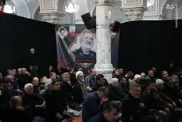 تصاویر حضور قالیباف و پزشکیان در مراسم بزرگداشت سرلشکر شهید کاظمی
