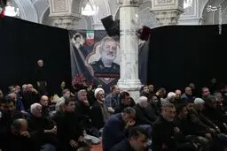 تصاویر حضور قالیباف و پزشکیان در مراسم بزرگداشت سرلشکر شهید کاظمی
