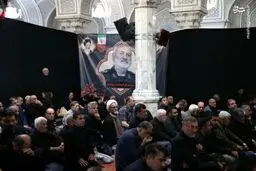 تصاویر حضور قالیباف و پزشکیان در مراسم بزرگداشت سرلشکر شهید کاظمی
