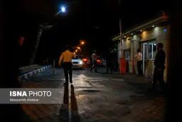 تصاویر بازسازی صحنه قتل داریوش مهرجویی و همسرش