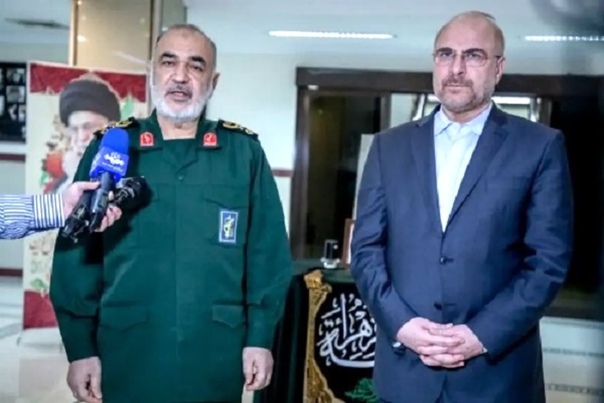 فرمانده کل سپاه در دیدار با قالیباف: اروپایی‌ها اشتباهات گذشته خود را تکرار نکنند