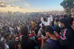تظاهرات سیل زدگان لیبی یک هفته پس از فاجعه (+عکس)