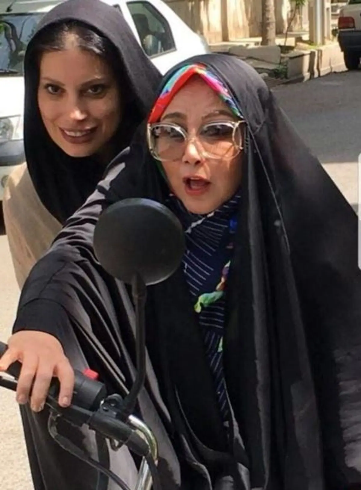 چهره عجیب بهنوش بختیاری 