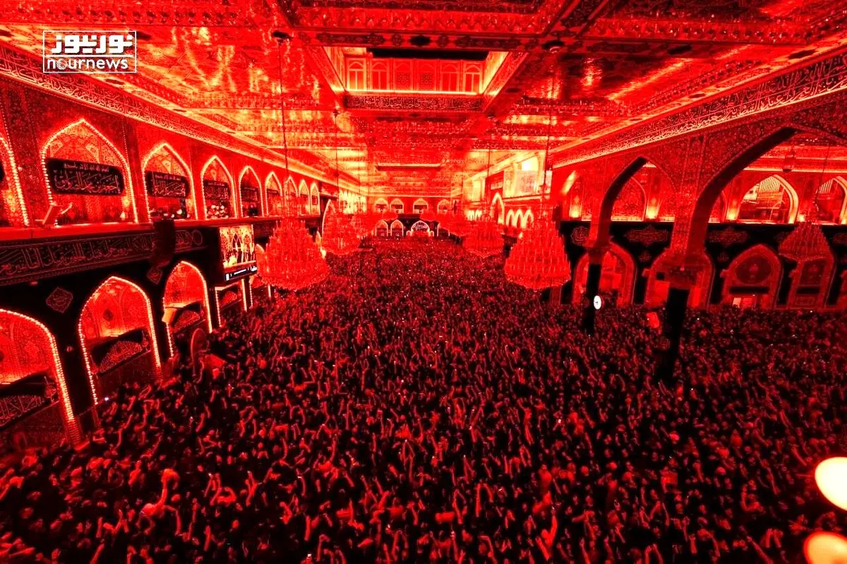 تشییع پیکر آقای شهید در حرم مطهر امام حسین علیه السلام