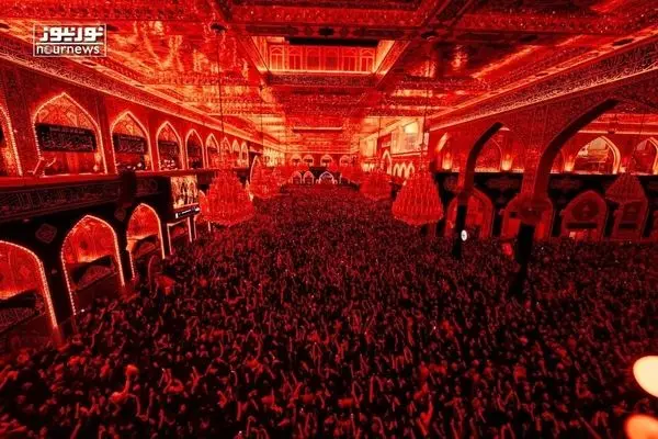 تشییع پیکر آقای شهید در حرم مطهر امام حسین علیه السلام