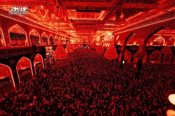 تشییع پیکر آقای شهید در حرم مطهر امام حسین علیه السلام