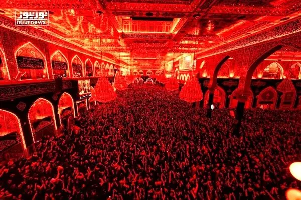 تشییع پیکر آقای شهید در حرم مطهر امام حسین علیه السلام