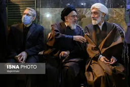 تصاویر مراسم ختم همسر شهید مطهری (1)
