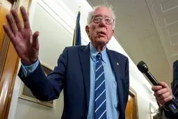 سناتور سندرز مانع قانون نظامی آمریکایی اسرائیلی