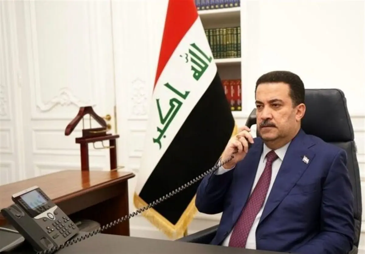 تاکید السودانی بر حمایت قاطع عراق از لبنان