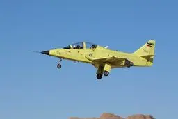 بازدید فرمانده کل ارتش از تست پروازی جت یاسین