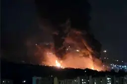 مهار آتش‌سوزی انبار نفت شهران؛ نگرانی برای مردم وجود ندارد