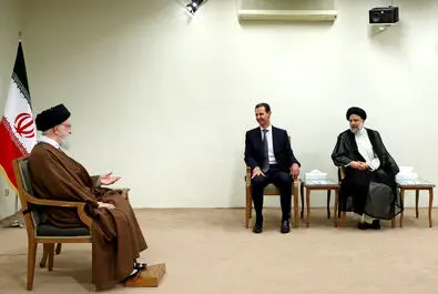 رهبری و بشار اسد