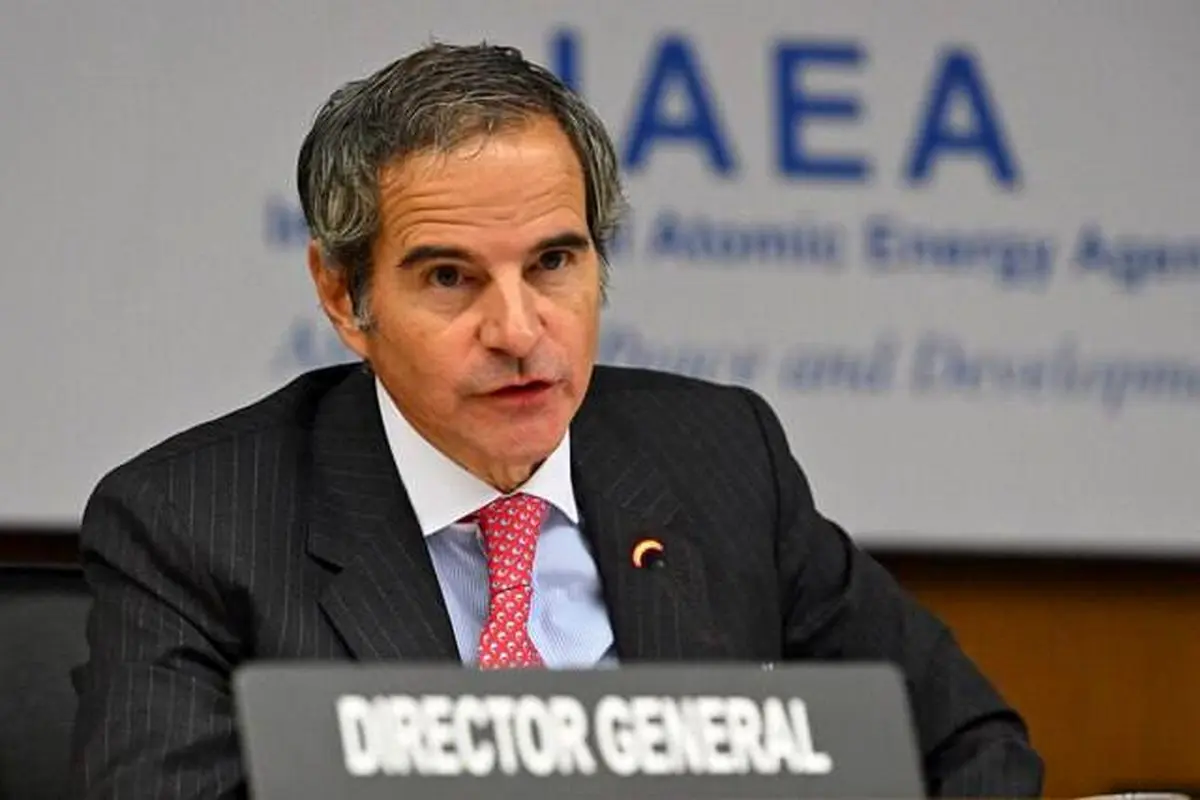 ادعای گروسی: ذخایر اورانیوم با خلوص ۶۰ درصدی ایران به ۲۷۵ کیلوگرم افزایش یافته