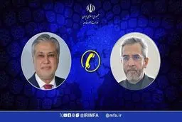 رایزنی باقری با وزیر خارجه پاکستان در مورد آخرین تحولات فلسطین