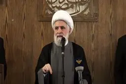 شیخ نعیم قاسم اعلام کرد: سلاحمان را کنار نمیذاریم