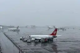 پروازهای فرودگاه مشهد تا اطلاع ثانوی لغو شد + علت