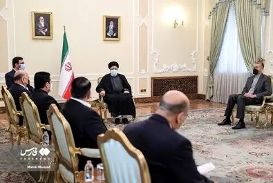 دیدار وزیرخارجه عراق با رئیسی