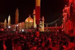 اختصاصی|لحظه اذان صبح و اقامه نماز در نجف اشرف