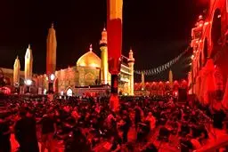 اختصاصی|لحظه اذان صبح و اقامه نماز در نجف اشرف