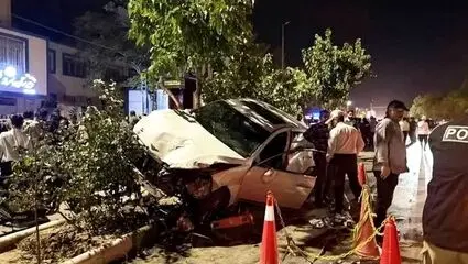 اولین سخنان راننده‌ای که تجمع کنندگان شبانه را زیر گرفت 
