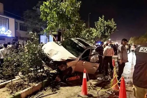 اولین سخنان راننده‌ای که تجمع کنندگان شبانه را زیر گرفت 
