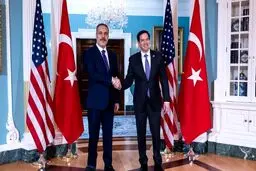 آنچه در دیدار وزیران خارجه ترکیه و آمریکا گذشت
