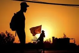 بازدید امیر نصیرزاده از قرارگاه‌های اربعین حسینی