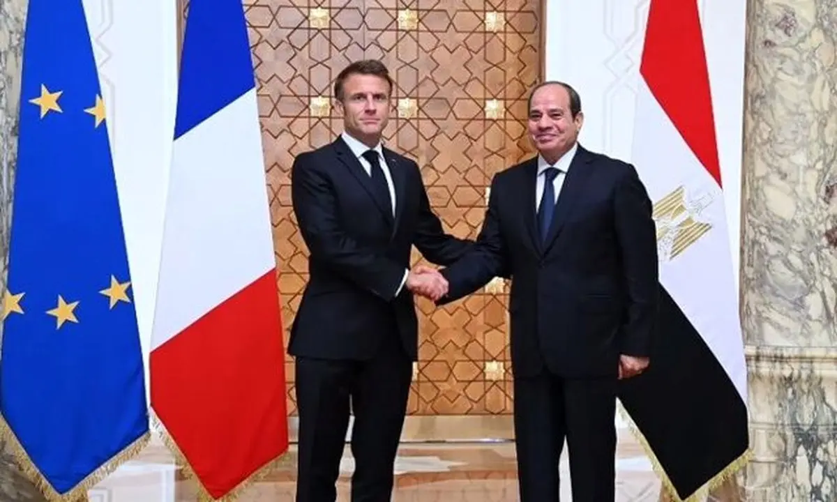رئیس‌جمهور مصر و فرانسه در تماس تلفنی فوری خود چه گفتند؟