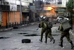 مقابله مبارزان فلسطینی با صهیونیست‌ها در جنین