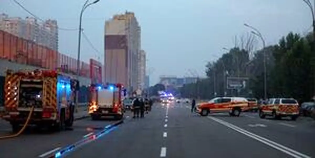 حمله موشکی-پهپادی به کی‌یف با حداقل دو کشته