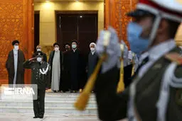 گزارش تصویری رئیس جمهور منتخب در حرم امام(ره)