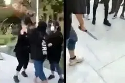 چرا هلیا قمه کشید؟/پشت پرده قمه کشی هلیا+استوری هلیا