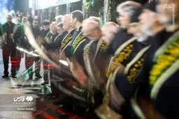 تصاویر آئین شاه حسین گویان در حسینیه مکتب تشیّع تهران
