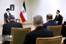 تصاویر رئیس‌جمهور ترکمنستان با رهبر انقلاب