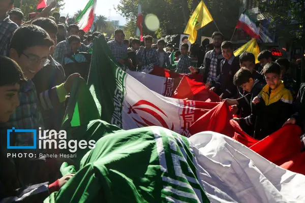تصاویر کشوری از راهپیمایی سیزده آبان ۱۴۰۴