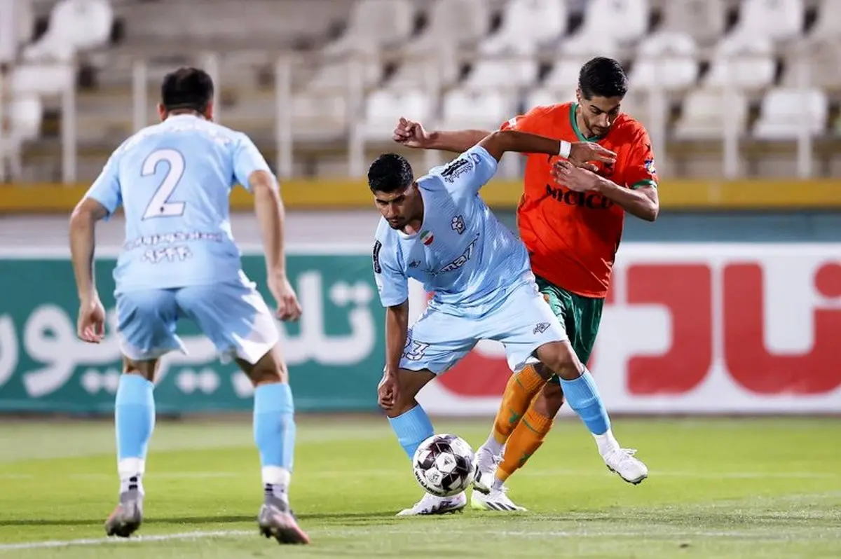 گزارش زنده: مس رفسنجان 1 - 1 پیکان