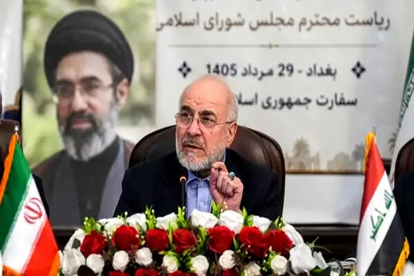 استفاده ابزاری ترامپ از سخنان قالیباف + عکس