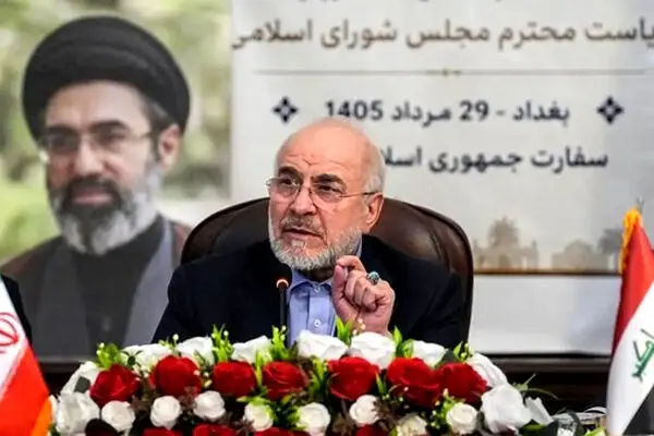 استفاده ابزاری ترامپ از سخنان قالیباف + عکس