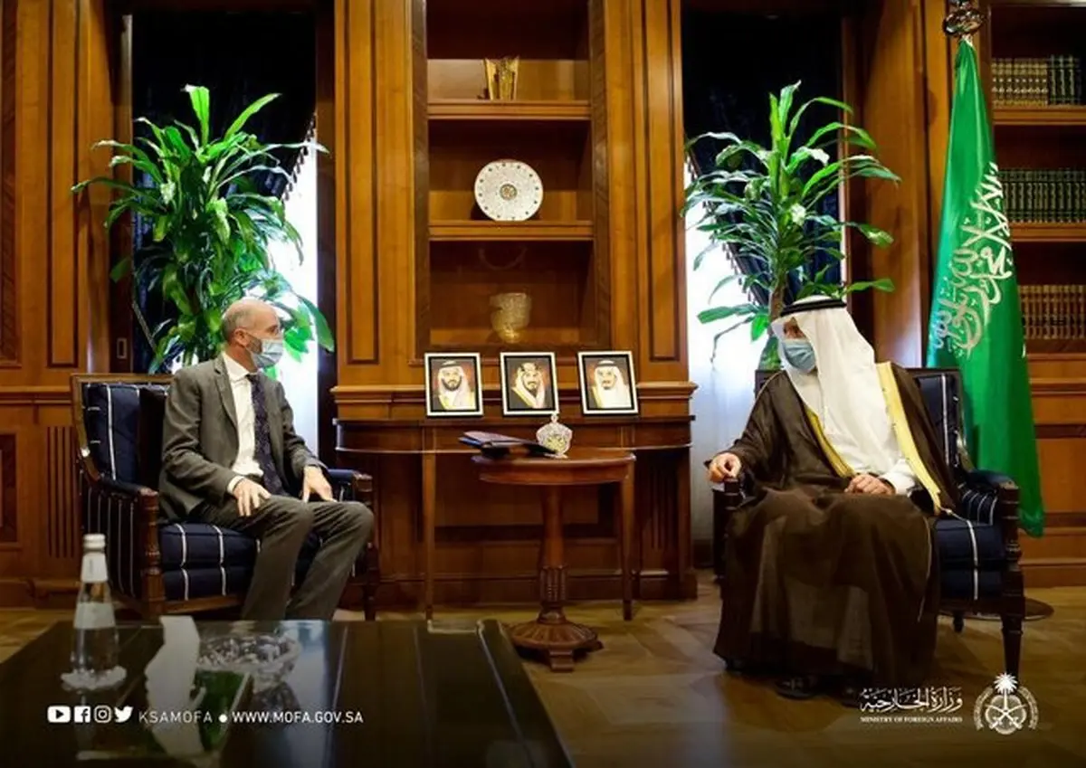 دیدار رابرت مالی با عادل الجبیر