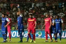 گزارش زنده: فولاد 0 - 0 استقلال
