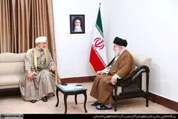 تصاویر دیدار سلطان عمان با رهبرانقلاب