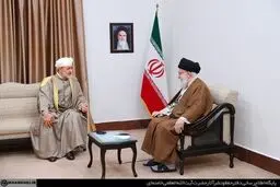 تصاویر دیدار سلطان عمان با رهبرانقلاب